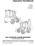 JCB 2CX Backhoe Loader Operator's Manual (2002 Edition) PDF Download