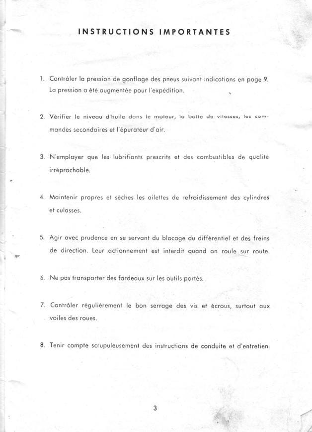 Deutz D30S Diesel Tractor Operators Manual 1960s PDF Download