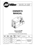 Miller Bobcat 225G Plus Welding Generator Owners Manual (1996) PDF Download