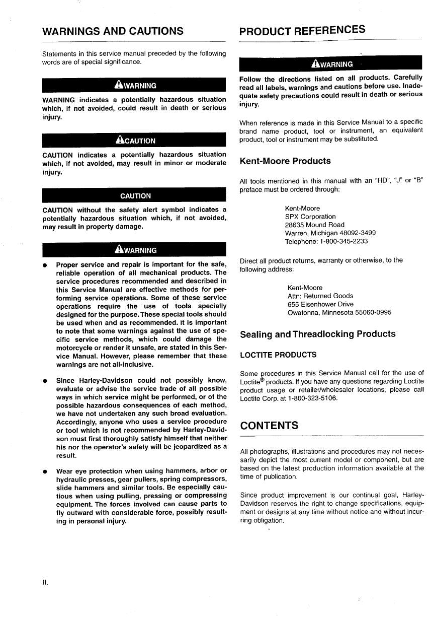 Harley-Davidson Dyna Models Service Manual (2003) PDF Download