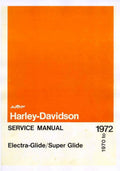Harley-Davidson Electra Glide / Super Glide Service Manual (1970-1972) PDF Download